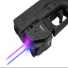 HiLight Tactical P3PBL Purple Laser 700 Lumens Flashlight w Strobe & Dual (Purple/Blue) Beam, Military-Grade Aluminum & Magnetic Charger, Gun Rail Mount for Glock, Sig, S&W, Laser IIIA <5mw view 1
