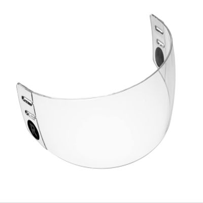 Hockeyninja Ronin Hockey Visor with Anti Scratch Coating - Impact Resistant - Universal Helmet Fit - CE Certified (R3)