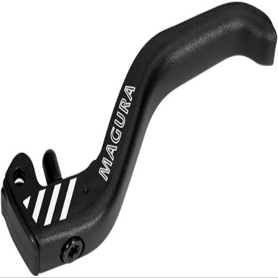 Magura 2-Finger Aluminum Lightweight Lever Blade - for MT eSTOP 2020+, Black