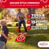 Swooc Games - Coney Island Toss - Arcade Style Cornhole Board Set w/Carrying Case & 15+ Games - Corn Hole Games for Adults - Kids Bean Bag Toss Game - Kids Cornhole Set w/Bags - Outdoor Yard Games view 2