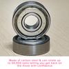 AlveyTech 608ZZ (608Z) Shielded Steel Wheel Bearings - Replacement fits Drive, Jazzy, Pride, Jet, Quicky, Mobility Scooter, Rollator, Skateboard Ball Bearing for Longboard Skate Wheels 8-Pack view 4
