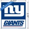 Trends International NFL New York Giants - Logo 21 Wall Poster, 14.72" x 22.37", Premium Poster & Push Pin Bundle view 3