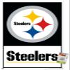 Trends International NFL Pittsburgh Steelers - Logo 21 Wall Poster, 22.37" x 34.00", Poster & Push Pin Bundle view 1