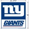 Trends International NFL New York Giants - Logo 21 Wall Poster, 22.37" x 34.00", Poster & Push Pin Bundle view 3