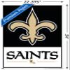 Trends International NFL New Orleans Saints - Logo 21 Wall Poster with Pushpins view 3