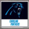Trends International NFL Carolina Panthers - Logo 21 Wall Poster, 22.4L x 14.7W, Barnwood Framed Version view 1