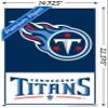 Trends International NFL Tennessee Titans - Logo 21 Wall Poster, 14.72" x 22.37", Premium Poster & Push Pin Bundle view 3