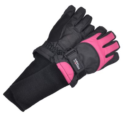 SnowStoppers Kids Ski and Winter Sports Gloves (Fuchsia, X-Large (12-16 Years))