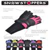SnowStoppers Kids Ski and Winter Sports Gloves (Fuchsia, X-Large (12-16 Years)) view 4