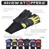 SnowStoppers Kids Ski and Winter Sports Gloves (Lime Green, X-Small (4-7 Years)) view 4