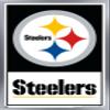 NFL Pittsburgh Steelers - Logo 21 Wall Poster, 22.4L" x 14.7W", Silver Framed Version view 1