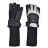 SnowStoppers Kids Ski and Winter Sports Gloves (Gray, Medium (8-12 Years)) view 2