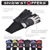 SnowStoppers Kids Ski and Winter Sports Gloves (Gray, Medium (8-12 Years)) view 4