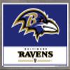NFL Baltimore Ravens - Logo 21 Wall Poster, 34L" x 22.4W", Barnwood Framed Version view 1