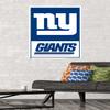 NFL New York Giants - Logo 21 Wall Poster, 34L" x 22.4W", Unframed Version view 2