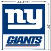 NFL New York Giants - Logo 21 Wall Poster, 34L" x 22.4W", Unframed Version view 3