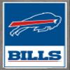 NFL Buffalo Bills - Logo 21 Wall Poster, 34L" x 22.4W", Barnwood Framed Version view 1