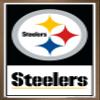 NFL Pittsburgh Steelers - Logo 21 Wall Poster, 34L" x 22.4W", Bronze Framed Version view 1
