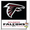 Trends International NFL Atlanta Falcons - Logo 21 Wall Poster, 22.37" x 34.00", Premium Poster & Push Pin Bundle view 1