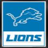NFL Detroit Lions - Logo 21 Wall Poster, 22.4L" x 14.7W", Black Framed Version view 1