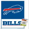 Trends International NFL Buffalo Bills - Logo 21 Wall Poster, 14.72" x 22.37", Premium Poster & Push Pin Bundle view 1