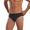 TYR Men's Standard Durafast One Racer Brief Swimsuit, Pitch Black, 34 view 2