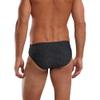 TYR Men's Standard Durafast One Racer Brief Swimsuit, Pitch Black, 34 view 4