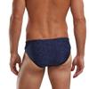TYR Men's Standard Durafast One Racer Brief Swimsuit, Midnight Navy, 26 view 4