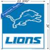 Trends International NFL Detroit Lions - Logo 21 Wall Poster, 22.37" x 34.00", Premium Poster & Push Pin Bundle view 3