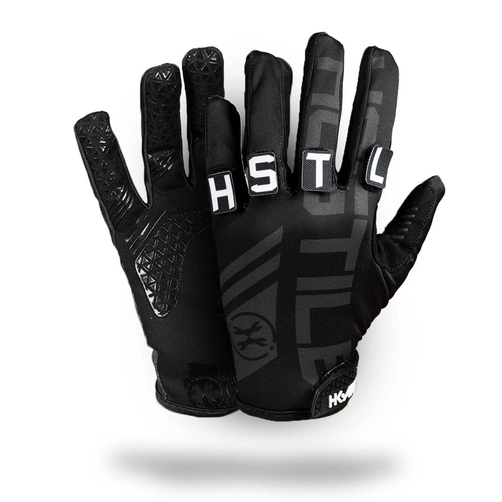 HK Army Paintball Freeline Knucklez Gloves - Blackout (Large)