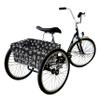 Cruiser Candy Large Basket Adult Trike Bicycle Basket Liner, Rear Extra Large Trike Only BasketLiner (Large, Pineapple) view 3