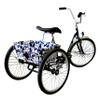 Cruiser Candy Large Basket Adult Trike Bicycle Basket Liner, Rear Extra Large Trike Only BasketLiner (Large, Pineapple) view 4