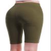 Design by Olivia Women's Basic Solid Active Yoga Biker Shorts Military Green S view 3