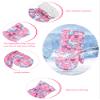SATINIOR 2 Pairs Girls Waterproof Mittens Kids Snow Gloves Warm Thicken Ski Gloves for Winter Outdoor Activities(5-8 Years,Lovely Style) view 3
