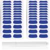 Sumind 144 Pairs Eye Strips Sports Eye Stickers Breathable Strips with 1 White Pencil for Baseball Football Softball Fans on Game Day (Blue) view 1