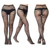 Bycc Bynn Lace Patterned Fishnet Tights Thigh High Pantyhose Black Stockings for Women (A2-3 Pack) view 4