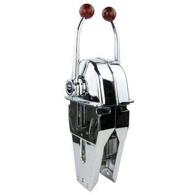 NEWMAIX Universal Boat Dual Lever Throttle Control,Marine Top Mount Twin Lever Engine Control Zinc Alloy Dual Handle Shift for Any Type of Boat with Outboard Inboard or I/O Power