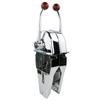 NEWMAIX Universal Boat Dual Lever Throttle Control,Marine Top Mount Twin Lever Engine Control Zinc Alloy Dual Handle Shift for Any Type of Boat with Outboard Inboard or I/O Power view 1