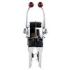 NEWMAIX Universal Boat Dual Lever Throttle Control,Marine Top Mount Twin Lever Engine Control Zinc Alloy Dual Handle Shift for Any Type of Boat with Outboard Inboard or I/O Power view 3
