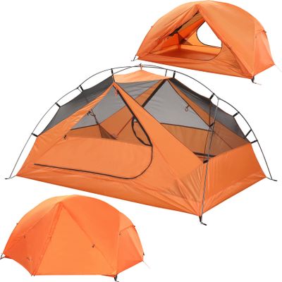 Clostnature 2 Person Backpacking Tent - Lightweight Two Person Tent for Backpacking, Easy Set Up Waterproof Camping Tent for Adults, Kids, Scouts, Large Size Outdoor, Hiking Gear