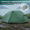 Clostnature 2 Person Backpacking Tent - Lightweight Two Person Tent for Backpacking, Easy Set Up Waterproof Camping Tent for Adults, Kids, Scouts, Large Size Outdoor, Hiking Gear view 3