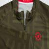 GCRFL Men's Cycling Jersey Long Sleeve Biking Shirt with 3+1 Zipper Pockets Breathable Quick Dry Bicycle Jersey (Olive Green, 3X-Large) view 4