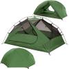 Clostnature 2 Person Backpacking Tent - Lightweight Two Person Tent for Backpacking, Easy Set Up Waterproof Camping Tent for Adults, Kids, Scouts, Large Size Outdoor, Hiking Gear view 1