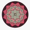 LYWY Gymnastics Mat,3.5Mm Non-Slip Dance Training Mat Natural Rubber Round Yoga Mat (Diameter 1.4M),D,3.5MMX140CM view 1