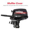 BJTDLLX 4 Stroke Outboard Motor with Fuel Tank, 123CC 6.5HP Boat Motor Boat Engine Motor, Heavy Duty Outboard Motor Inflatable Marine Fishing Yacht Engine view 4