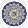 LYWY Gymnastics Mat,3.5Mm Non-Slip Dance Training Mat Natural Rubber Round Yoga Mat (Diameter 1.4M),E,3.5MMX140CM view 1
