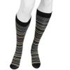 Juzo Power Vibe Premium Compression Socks For Men and Women 20-30 mmHg, Small, Tall, Super Stripe view 1