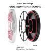 AMZDIAU Waist Twister Balance Board, Compact Core Twist Disc,Slimming Massage for Home Gym Workout,Pink,26.529CM view 4