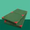 LYWY Fitness Mat, Thick Foldable Training Mat High Friction Canvas Sit-Up Exercise Mat (Military Green),Army Green,100X200X10cm view 4