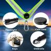 OLIKER LED Night Running Gear High Visibility LED Flashing Sash Outdoor Running Cycling Hiking Jogging Rechargeable Illuminating Gear for Men and Women Night Safety Walking (Green A) view 4